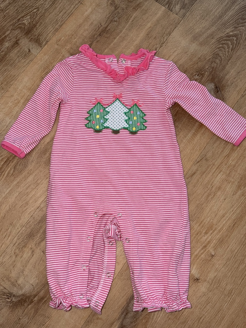 Trotter street kids Christmas romper GUC